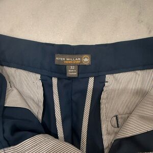 Peter Millar Navy Shorts Size 32